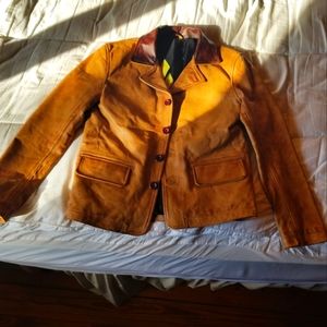 Mens Leather Jacket Brand New